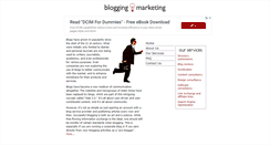 Desktop Screenshot of bloggingmarketing.net